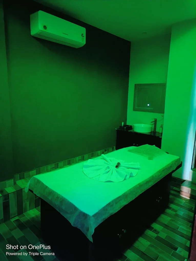 Massage room at Flip Body Spa Gurgaon